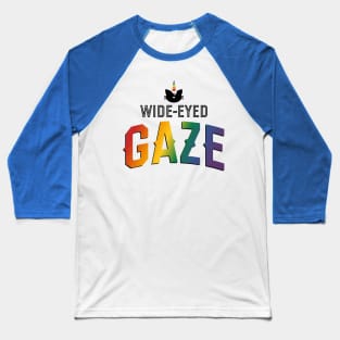 Wide-Eyed Gaze Baseball T-Shirt
